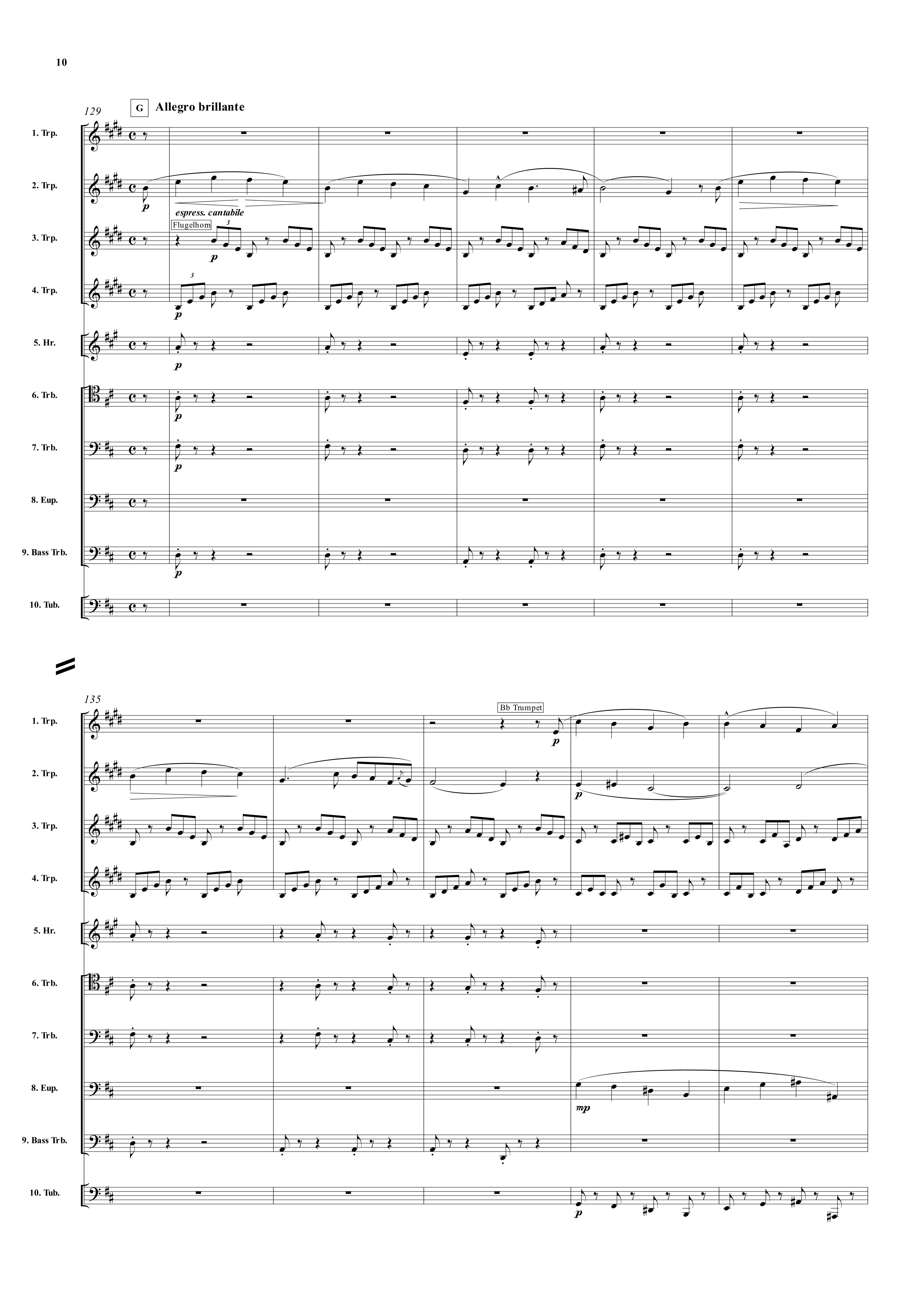 歌劇「運命の力」序曲 (ヴェルディ) 金管十重奏 | 金管アンサンブル 